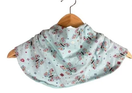 Slab scarf-waterproof back- butterflies