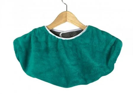 Slab scarf special bib microfibre green