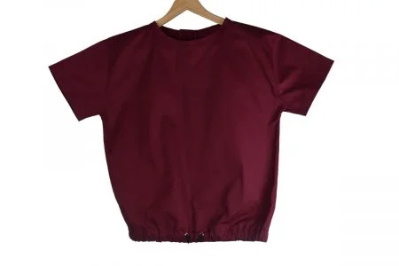 Anti-threat T-shirt bordeaux