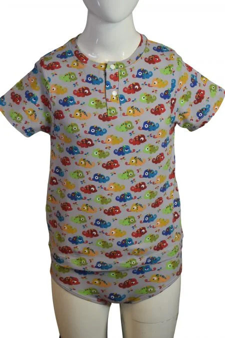 Body t-shirt 2 in1 kameleon