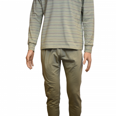 heren-pyjama-grote-maten-beige&streep