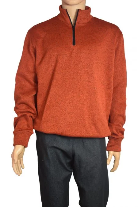 sweater-trui-met-korte-rits-tot-maat-8-xl-gebreide brique