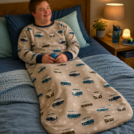 Slaapzak-Slaapkleding volwassenen -VW retro-Vans