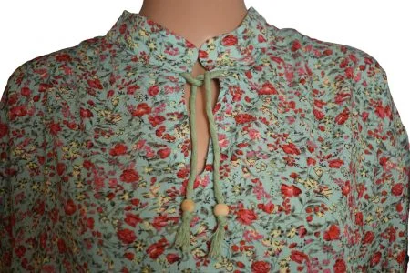 Blouse-tuniek dames mint-tot 5 XL - Afbeelding 3