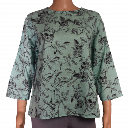 Blouse-tuniek dames mint klassiek-tot 5 XL