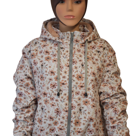 Softshell-Jacke anpassungsfähig-Romantische Blumen