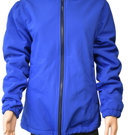 Softshell-Jacke anpassungsfähig - Frisches Blau