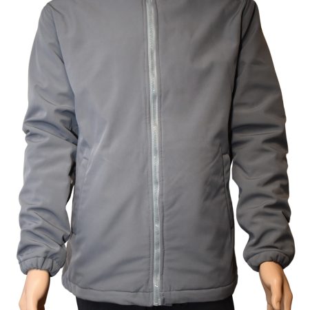 Softshell-jas-aanpasbaar-grijs