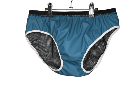 Incontinentie zwemshort blauw/rood – Image 6