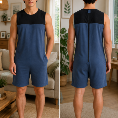 Verstevigde hansop met zwarte Cordura bovenzijde en lange rugrits