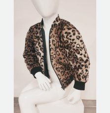Bomberjacke Leopard