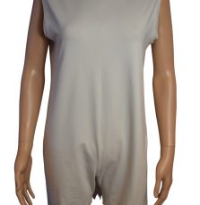 Body à manches courtes - crème unisexe