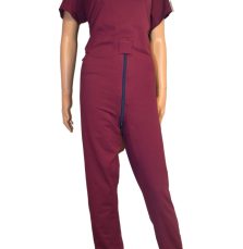 Pyjama-huispak-plukpak met verschoningsrits-smeer en uitkleedgedrag-incontinentie-dementie-aangepaste kleding-rits op de rug-Gozz4all