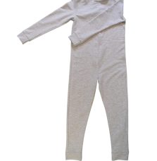 Pyjama-combinaison-hansop-Gris doux uni