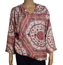 Blouse-tuniek dames mandala-tot 5 XL