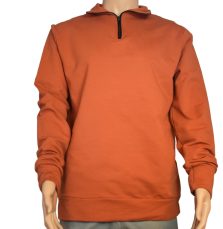 sweater-trui-met-korte-rits-tot-maat-8-xl-brique