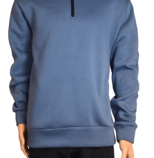 Short-zip sweatshirt to size 8 XL