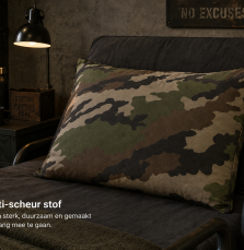 Hoofdkussen anti pluk/scheur - Army camouflage- dwangmatig gedrag-scheurgedrag-Plukgedrag-Afmeting: 60 cm x 70 cm, gozz4all.com