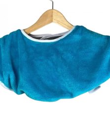 slab sjaal licht blauw